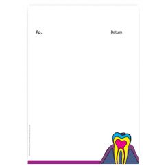 Rezeptblock mit Adresse, Motiv PopArt No1 