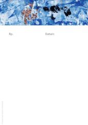 Rezeptblock mit Adresse, Quadro No 14 