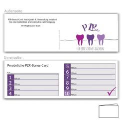 10er PZR-Bonuspass PZR, Motiv Service, Violett 
