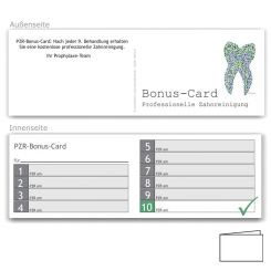 10er PZR-Bonuspass PZR, Motiv Marie in Grün 