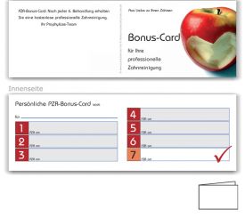 7er PZR-Bonuspass, Motiv Herzapfel 