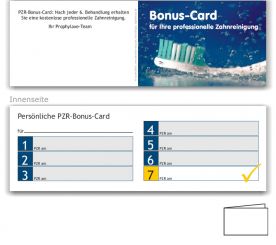 7er PZR-Bonuspass, Motiv Zahnfrische 