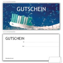 IGeL/PZR Gutscheine, Motiv Zahnfrische 