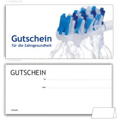IGeL/PZR Gutscheine, Motiv Wasserstrahl 