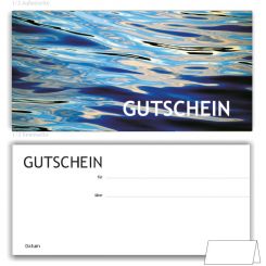 IGeL/PZR Gutscheine, Motiv Wellen 