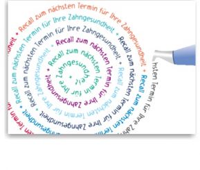 Recallkarten, Motiv Flow 