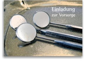 Recallkarten, Motiv Spiegelgalerie 