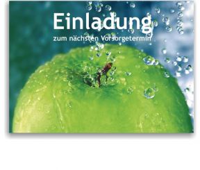 Recallkarten, Motiv Frische 