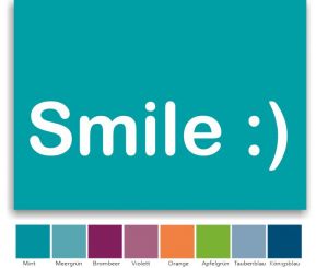 Recallkarten, Motiv Smile 