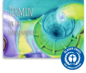 Recallkarten Wasserspender, Umweltsiegel 