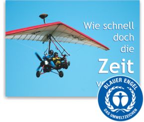 Recallkarten "Ultraleicht", Umweltsiegel 