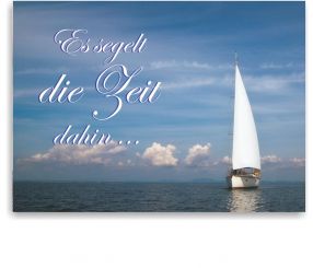 Recallkarten, Motiv Segler 