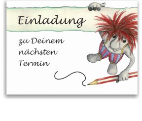 Recallkarten für Kinder, Motiv Jipsy 