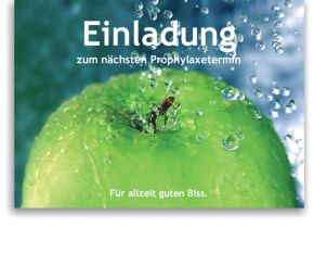 Recallkarten, Motiv Frische 