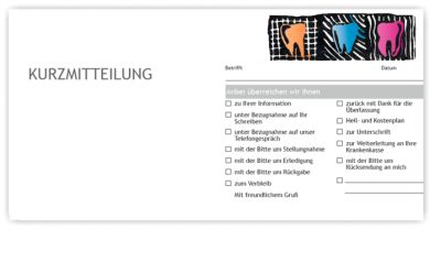 Kurzbrief, Motiv Litho 