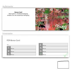 7er Bonuspass Prothesenreinigung, Motiv Quadro No 17 