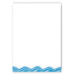 Briefpapier, Motiv Pastawelle 