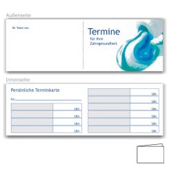 Terminkarten, Motiv Aquarell 