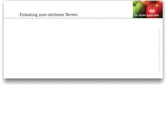 Recall-Mitteilung, Motiv Äpfel 