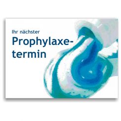 Blanko-Recallkarten, Metallic-Karton, Motiv Aquarell 