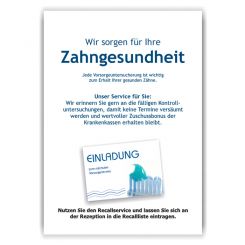 Poster / Bild Recallservice, Motiv Putzbereit 