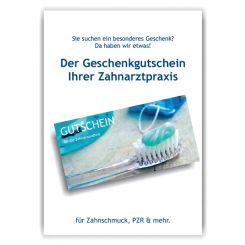 Poster / Bild Geschenkgutscheine, Motiv Accessoires 