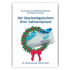 Poster / Bild Gutscheine-Weihnachten, Motiv Accessoires 