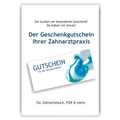 Poster / Bild Geschenkgutscheine, Motiv Aquarell 