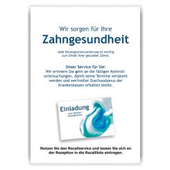 Poster /  Bild Recallservice, Motiv Aquarell 