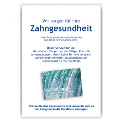 Poster / Bild Recall, Motiv Wasser 