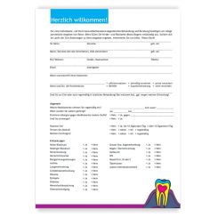 Anamnesebogen, Motiv PopArt No1 