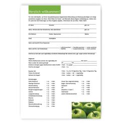 Anamnesebogen, Motiv Granny 