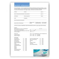 Anamnesebogen, Motiv Accessoires 