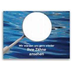 Recallkarten mit Metalliceffekt, Prophylaxe 