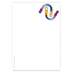 Terminzettel lose, MotivZahnreihen 