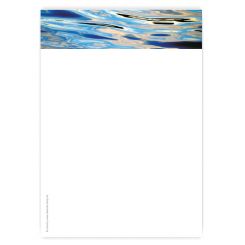 Notizzettel lose, Motiv Wellen 