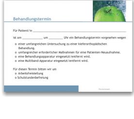 KFO-Atteste, Motiv Frische 