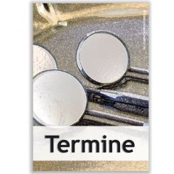 Terminkärtchen, Terminkarten Spiegelgalerie 