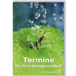 Terminkärtchen, Terminkarten Frische 