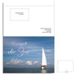 Individuelle Verschluss-Recallkarten "Segler" 