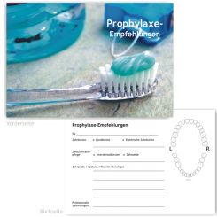 Prophylaxe-Empfehlung, Motiv Accessoires SALE 