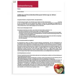 Aufklärung Extraktion, Motiv Herzapfel 