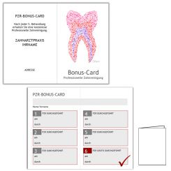 6er PZR-Bonuspass, Motiv Marie in Rot 