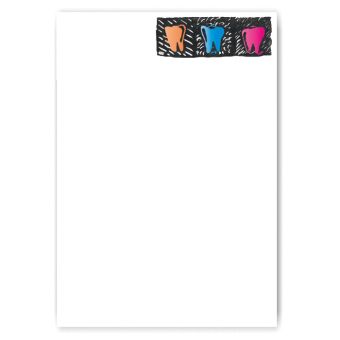 Briefpapier, Motiv Litho 