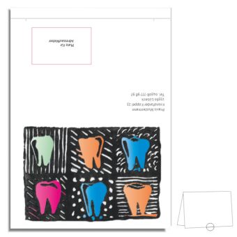 Individuelle Verschluss-Recallkarten "Litho" 