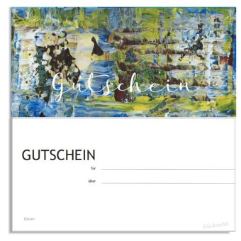 Karte IGeL/PZR-Gutschein, Motiv Quadro No 16 